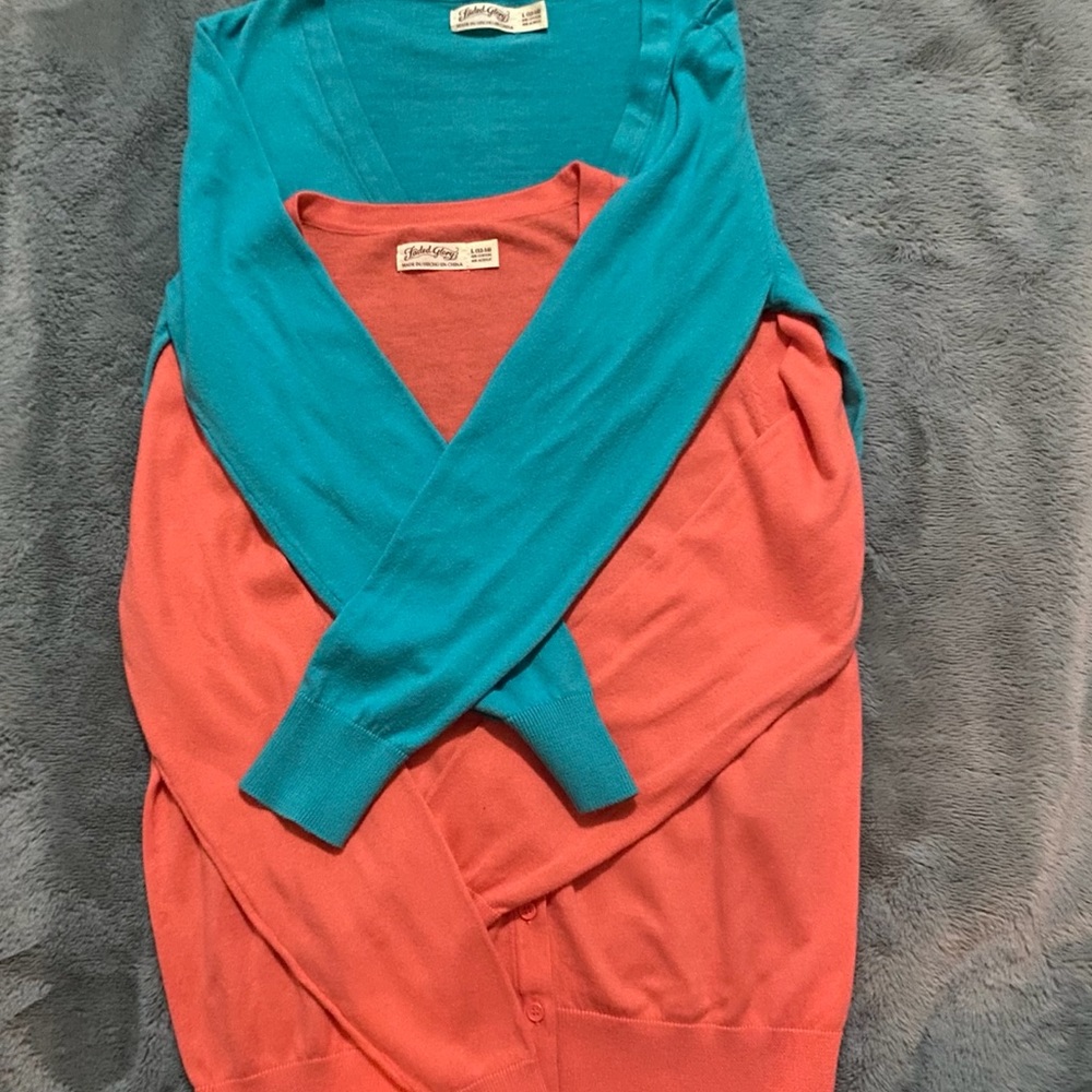 (SOLD) 2 cardigans for the price of one (SOLD)